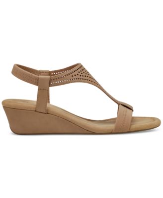 Women's Step N Flex Vacanzaa Wedge Sandals, Created for Macy's