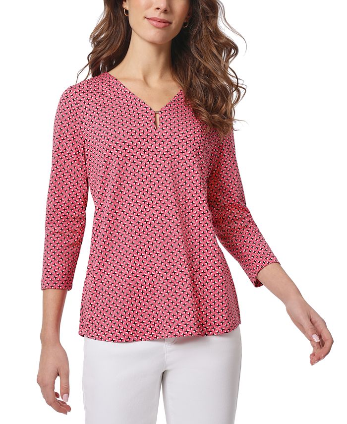 Macy's jones new york tops hot sale