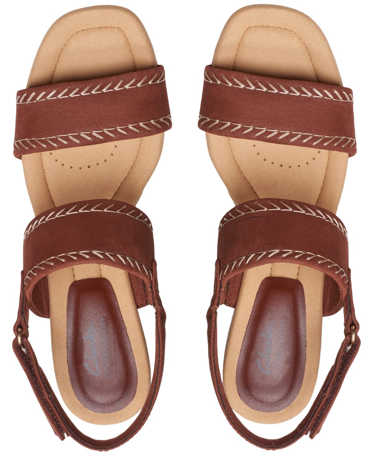 Clarks Kyarra Rose Espadrille Wedge Heel Sandals