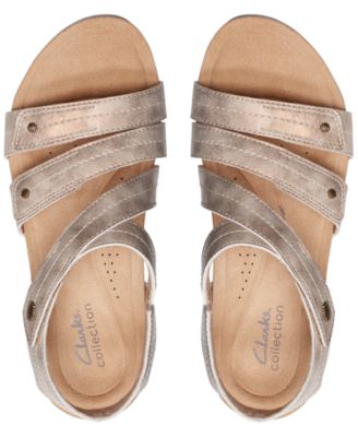 Women's Calenne Clara Strappy Wedge Sandals
