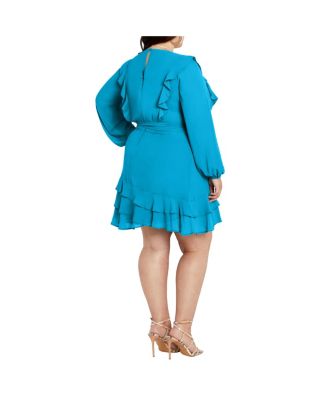 Plus Size Pretty Ruffle Dress