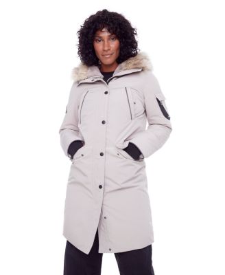 Women's Laurentian | Long Parka Winter With Faux Fur Hood