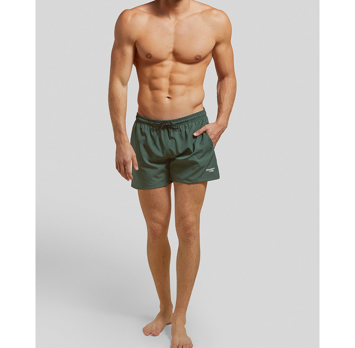 Men's 5.5 inch Swim Trunk - Green