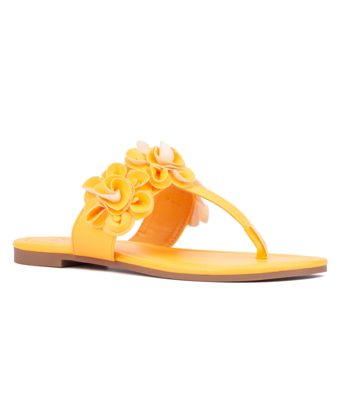 Liana Women's Flip Flop Sandal - Orange sorbet