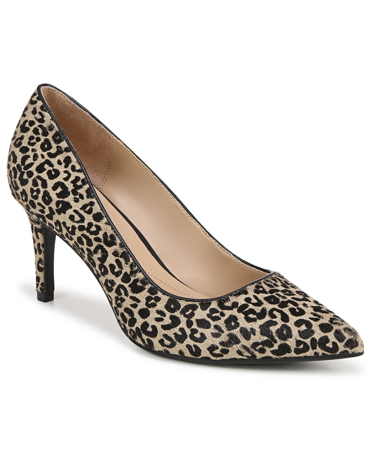 Women's Jeules Pointed-Toe Slip-On Pumps, Created for Macy's - Leopard Haircalf