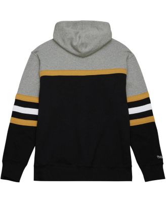 Men's Black, Gray Vegas Golden Knights Head Coach Pullover Hoodie