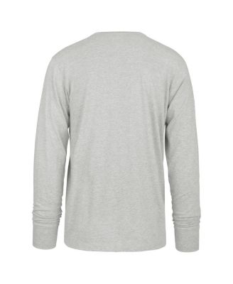 Men's Gray Distressed Miami Dolphins Premier Franklin Long Sleeve T-shirt