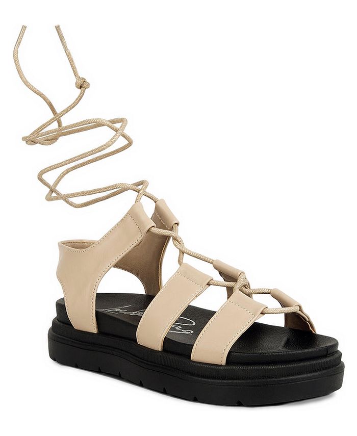 London Rag Dylan Strappy Gladiator Sandals - Macy's