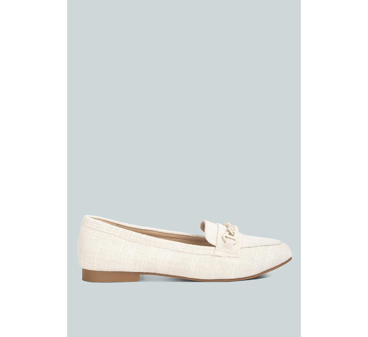 LONDON RAG ABEERA CHAIN EMBELLISHED LOAFERS