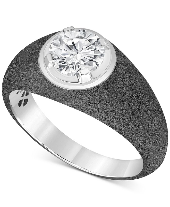 Macy's solitaire store diamond rings