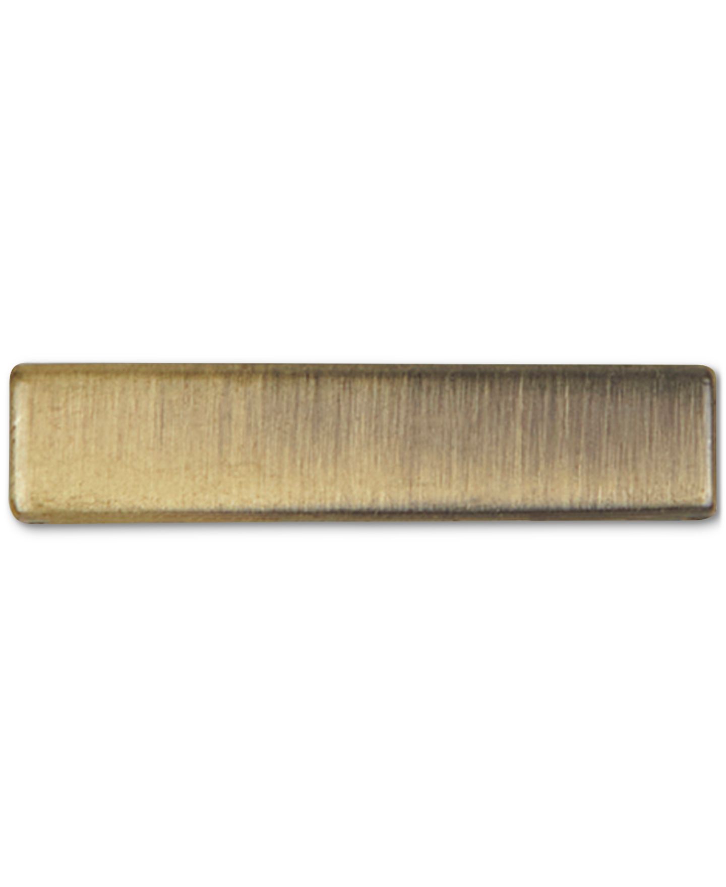 Мужской зажим для галстука ConStruct 1", Brass Natural, цвет: Натуральный — фото 2