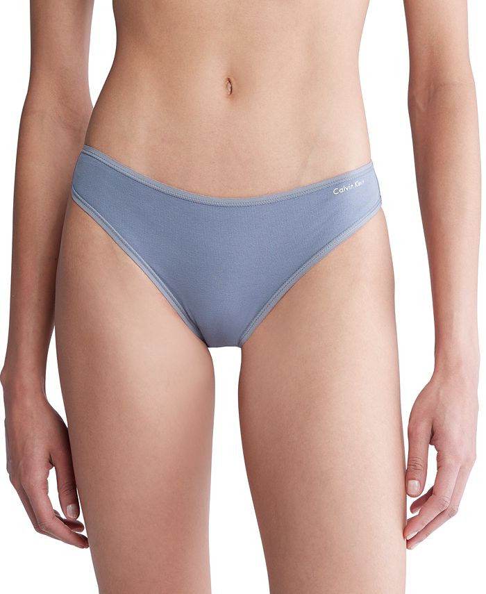 Calvin Klein Womens Plus Size Form Stretch Bikini Panties (Bare