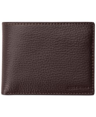 Men's Pebbled Leather Billfold  