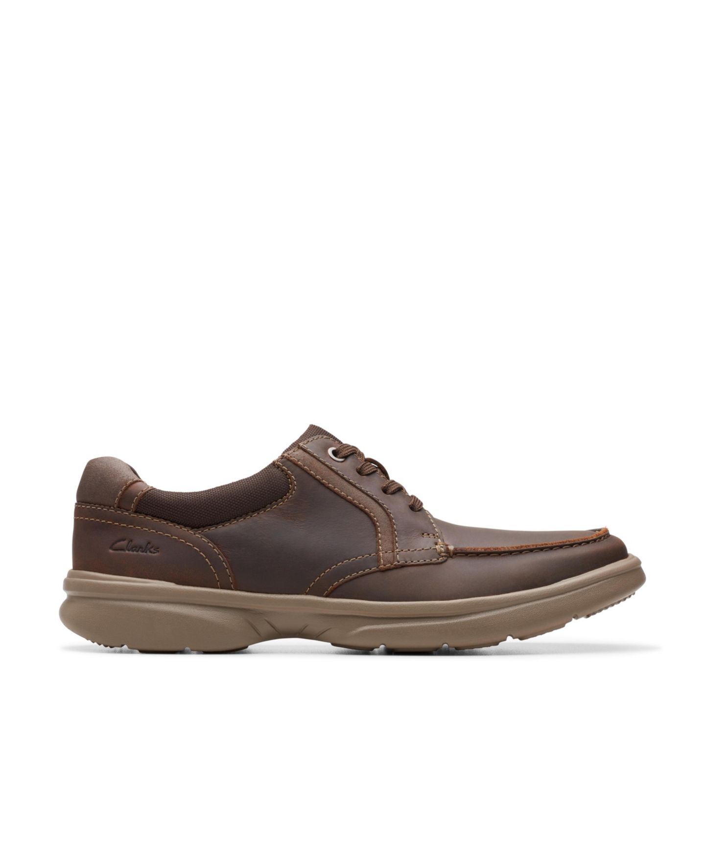Мужские туфли Clarks Bradley Vibe Lace-Up, цвет: Кожаный — фото 2