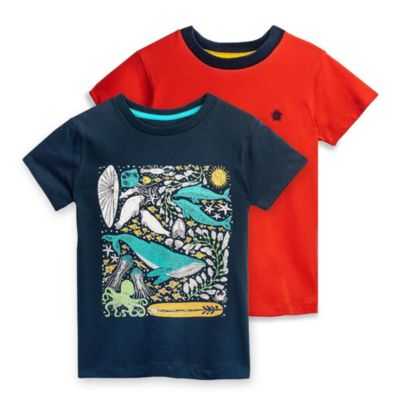 Toddler Fair Trade Organic Cotton Graphic Short Sleeve T-Shirt 2-pack