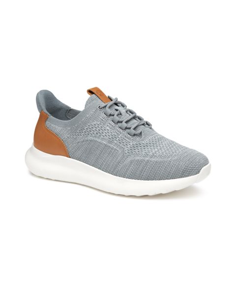 Мужские кроссовки Johnston & Murphy Amherst 2.0 Knit Plain Toe, цвет: Серый меланжевый вязаный
