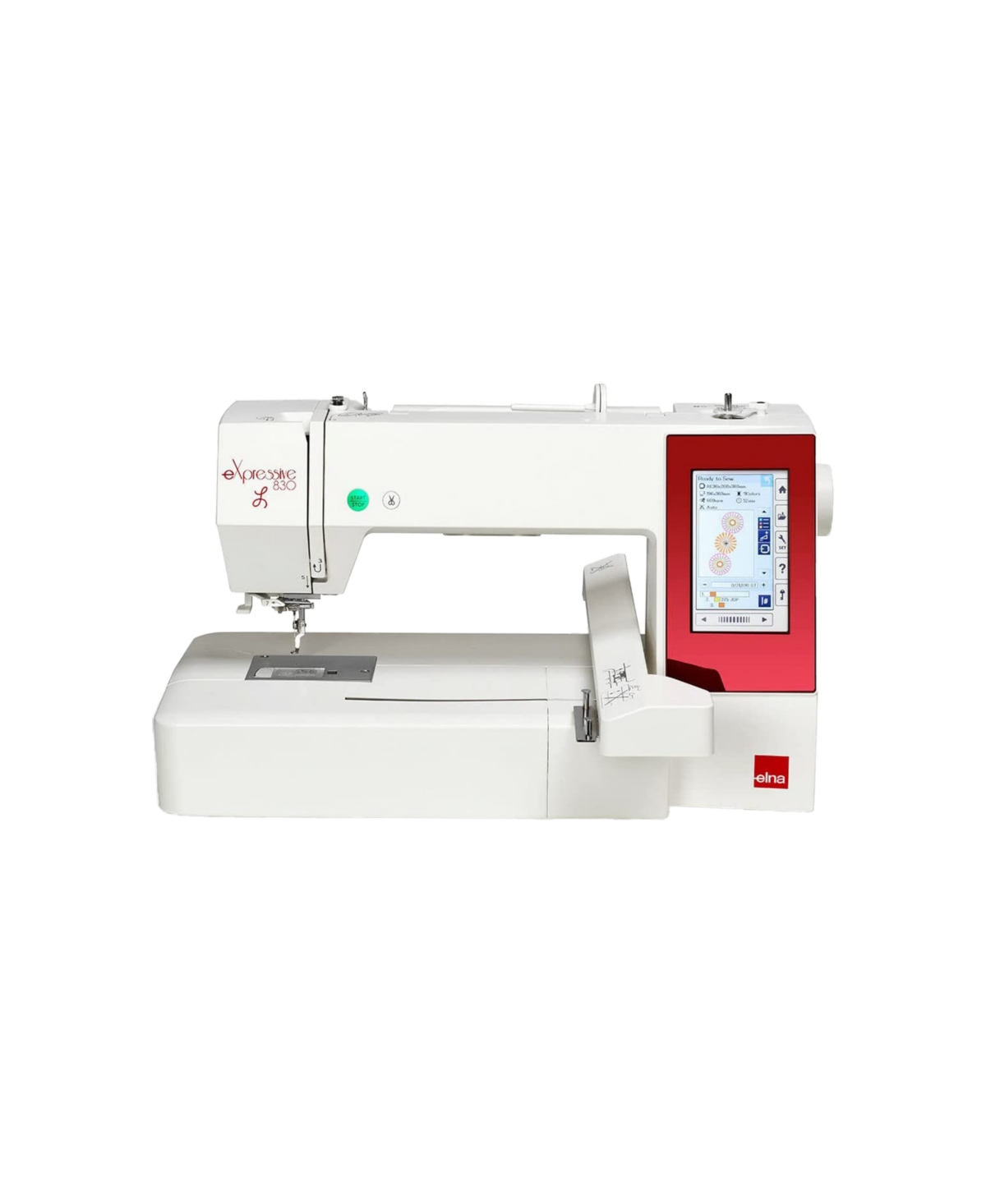eXpressive 830L Sewing and Embroidery Machine - White