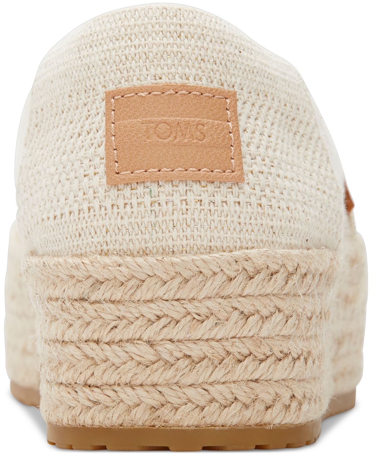 TOMS WOMEN'S VALENCIA CANVAS PLATFORM ESPADRILLES 