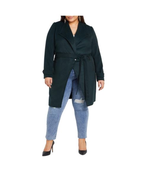 Женские куртки CITY CHIC Plus Size Isabella Coat