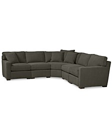 Radley Fabric 5-Piece Sectional Sofa, Created for Macy's
