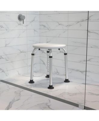 Tool-Free 300 Lb. Capacity, Adjustable Bath & Shower Stool