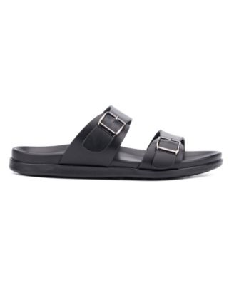 Men's Edan Buckle Two Strap Sandals