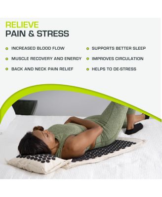 Ki Acupressure Mat, Pillow and Carrier Bag Set