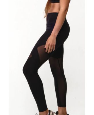 High-Rise Mesh Legging with Pockets