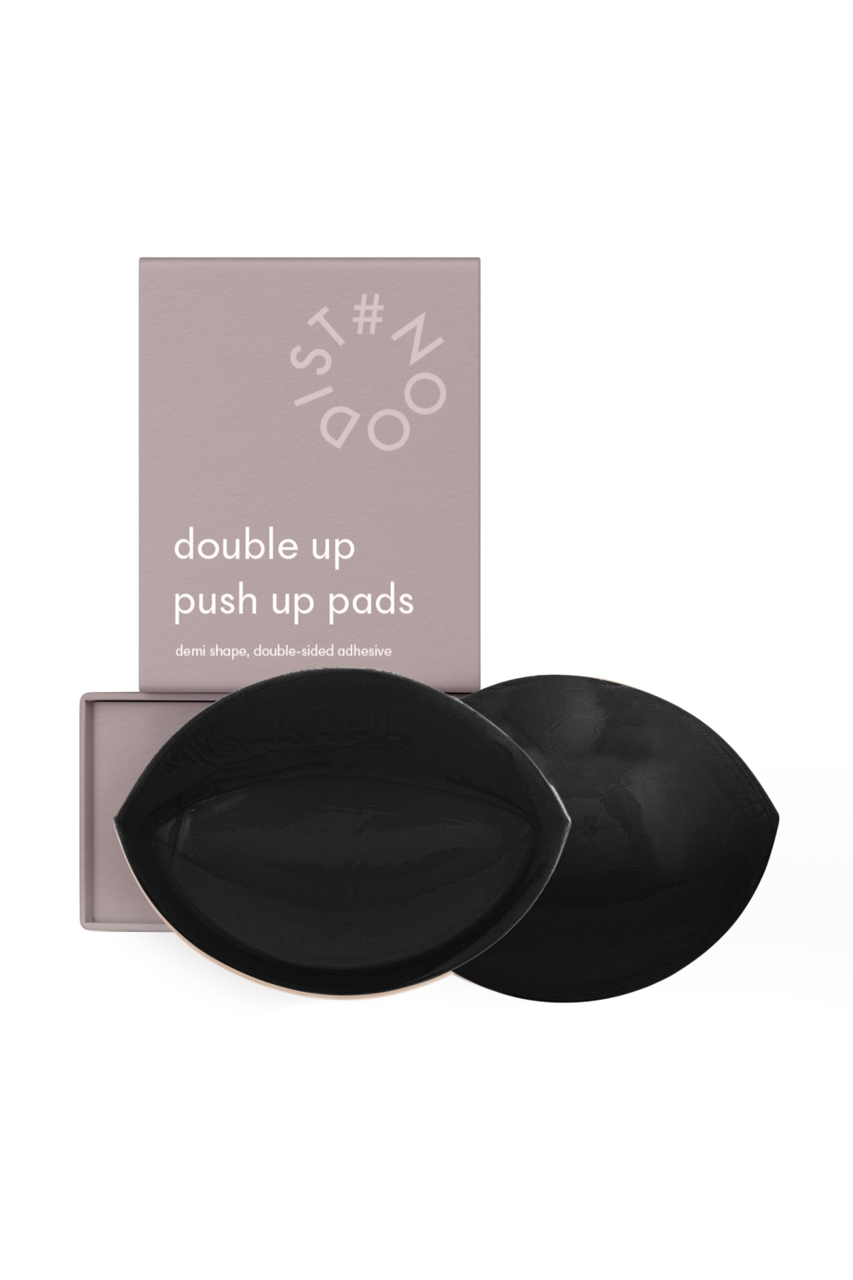 Double Up Volume Push-Up Pads (Demi) - Black onyx