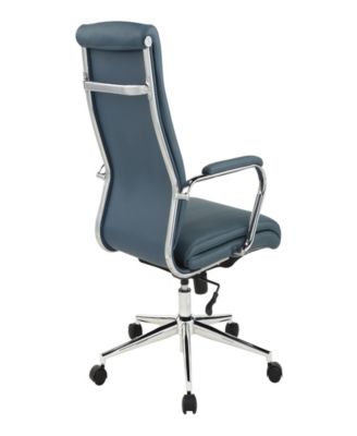 Office Star 48" Fabric, Chrome High Back Manager's Office Chair