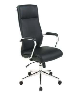 Office Star 48" Fabric, Chrome High Back Manager's Office Chair