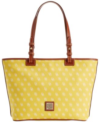 Dooney & Bourke Gretta Signature Small Leisure Shopper - Macy's