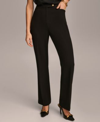 Women's Straight Leg Pants, Regular & Petite Sizes