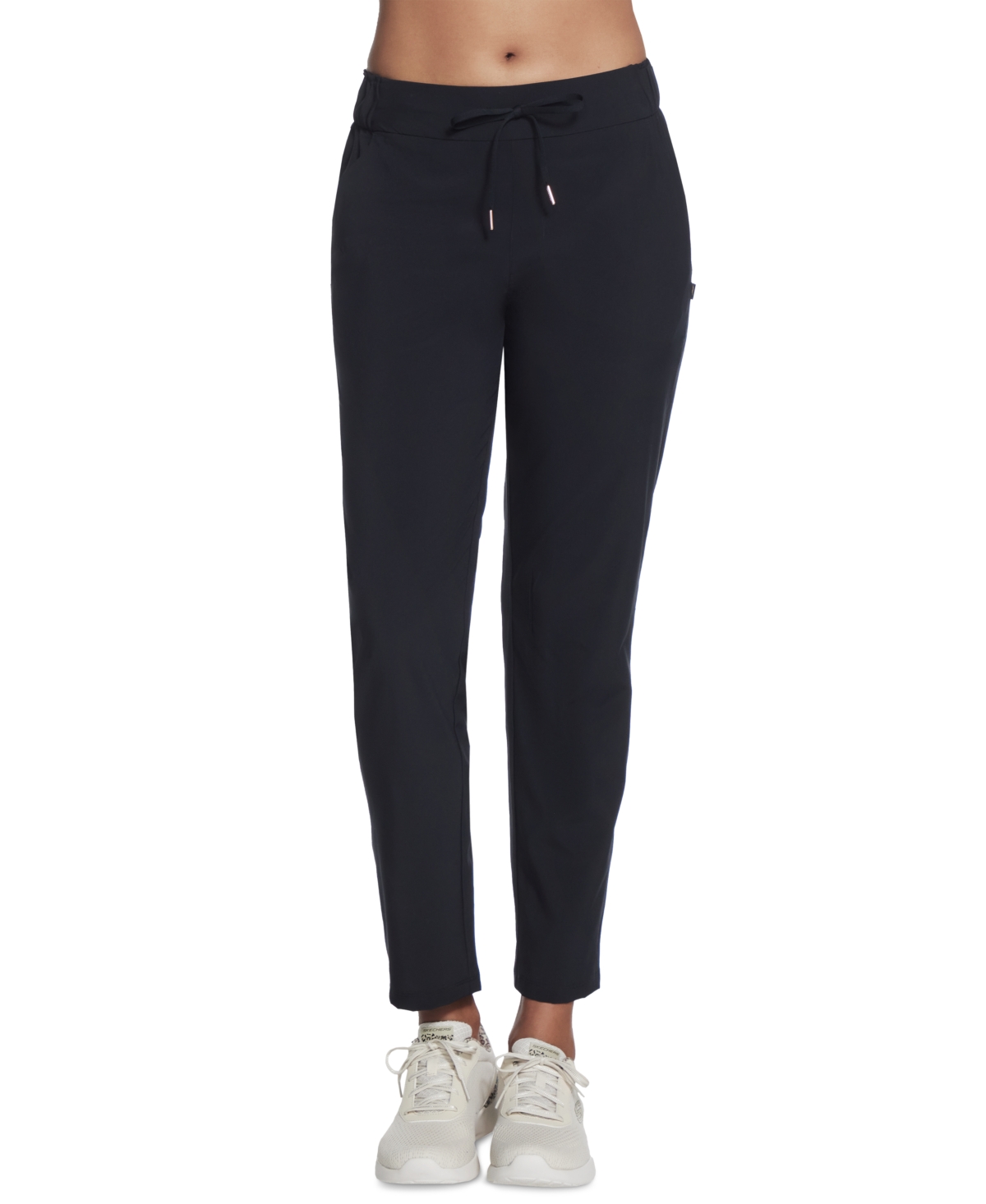Skechers Women's Slip-in Go Walk Uptown Pants In Black