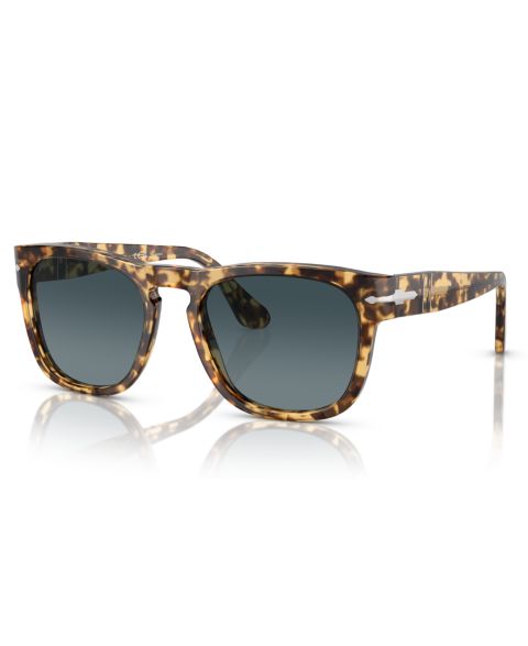 Солнцезащитные очки Persol Unisex Elio Polarized, Gradient PO3333S, цвет: Бежевый черепаховый