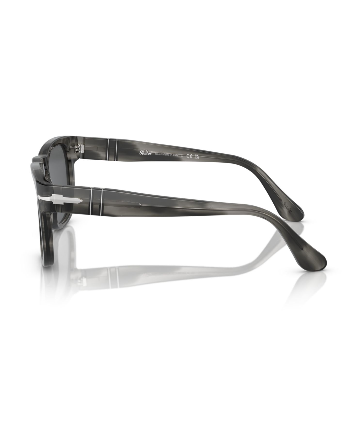 Солнцезащитные очки Persol Unisex Elio PO3333S, цвет: Полосатый серый — фото 4