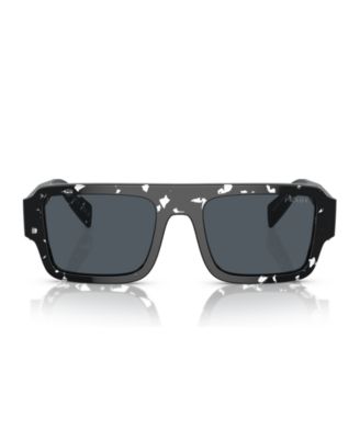 Prada Low Bridge Rectangular Men's Sunglasses, PR A05SF - Macy's