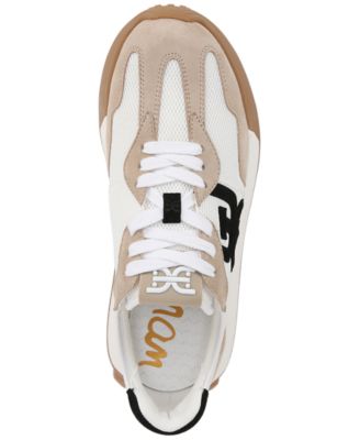 Women's Langley Emblem Lace-Up Trainer Sneakers