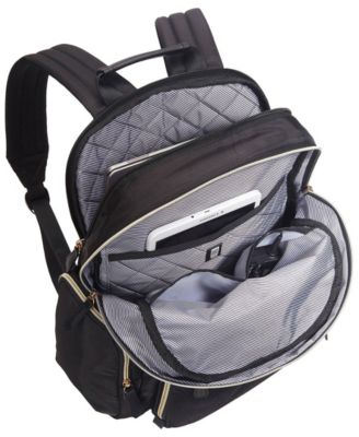 2-Pc. 20" Chevron Carry-On 15" Laptop Backpack Set