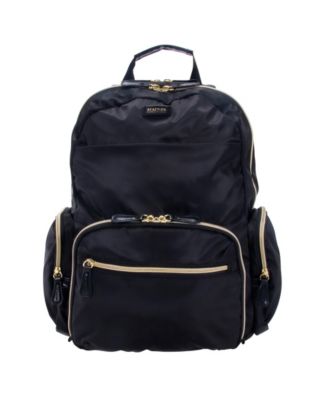 2-Pc. 20" Chevron Carry-On 15" Laptop Backpack Set