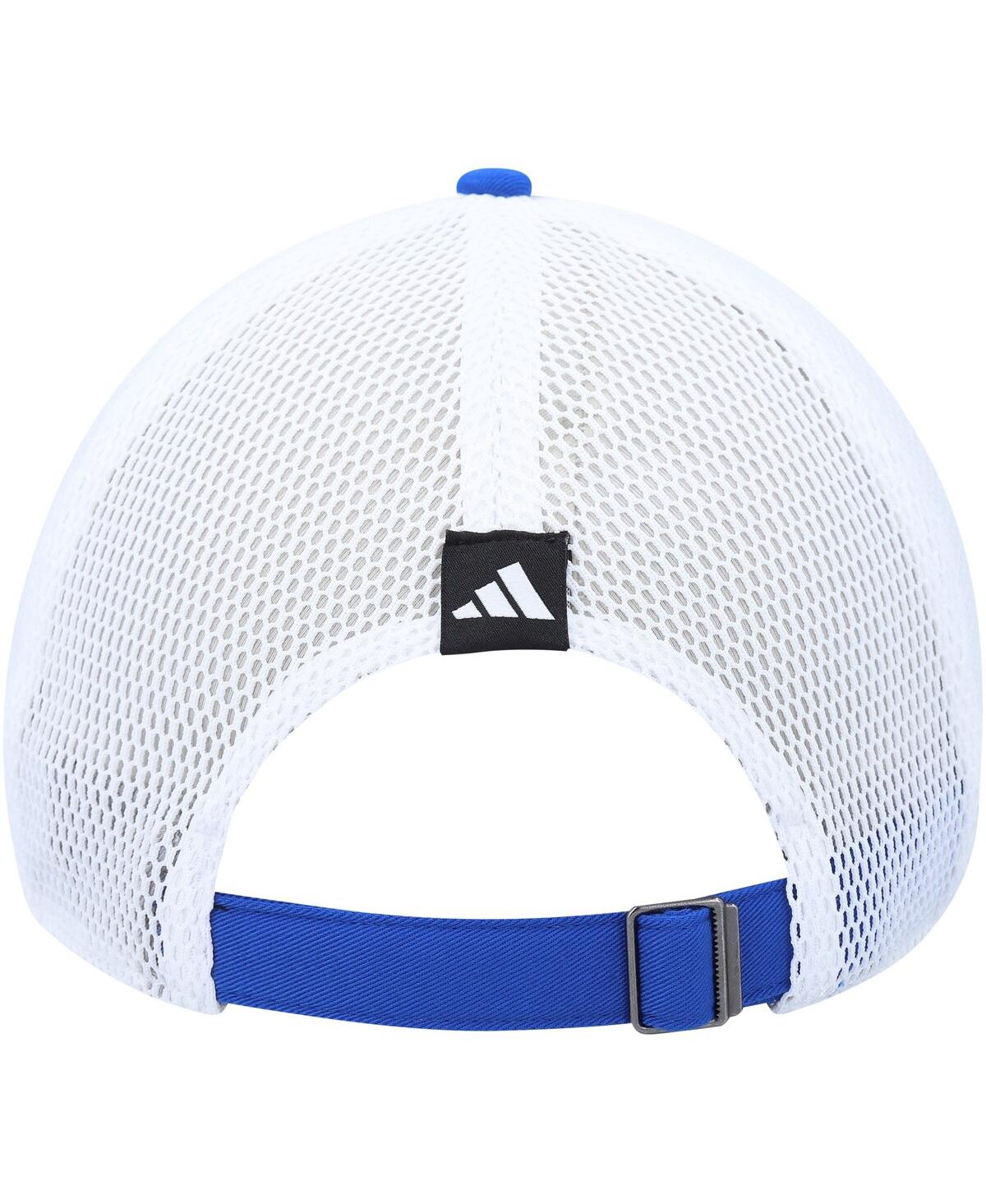Men's adidasSeattle Kraken Color Pop Trucker Adjustable Hat - Blue