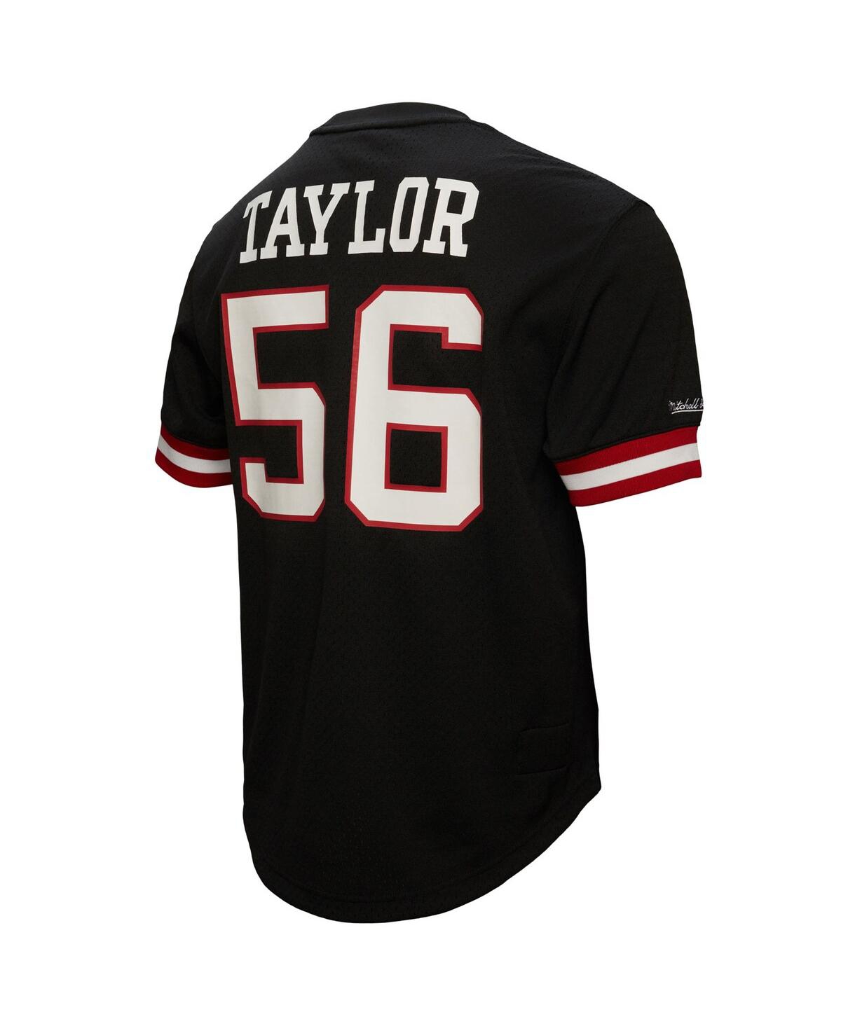Men's Mitchell & Ness Lawrence TaylorNew York Giants Big and Tall Mesh Player Name and Number Top - Black