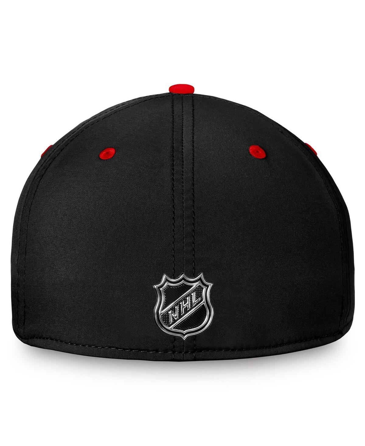Men's Fanatics Red Chicago Blackhawks Authentic Pro Rink Two-Tone Flex Hat - Red