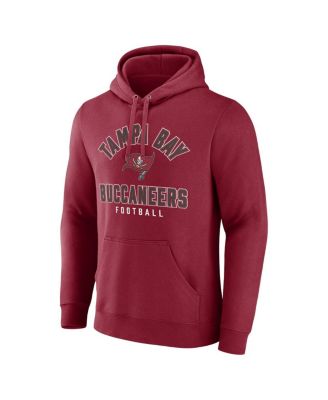 Men's Red Tampa Bay Buccaneers Between the Pylons Pullover Hoodie