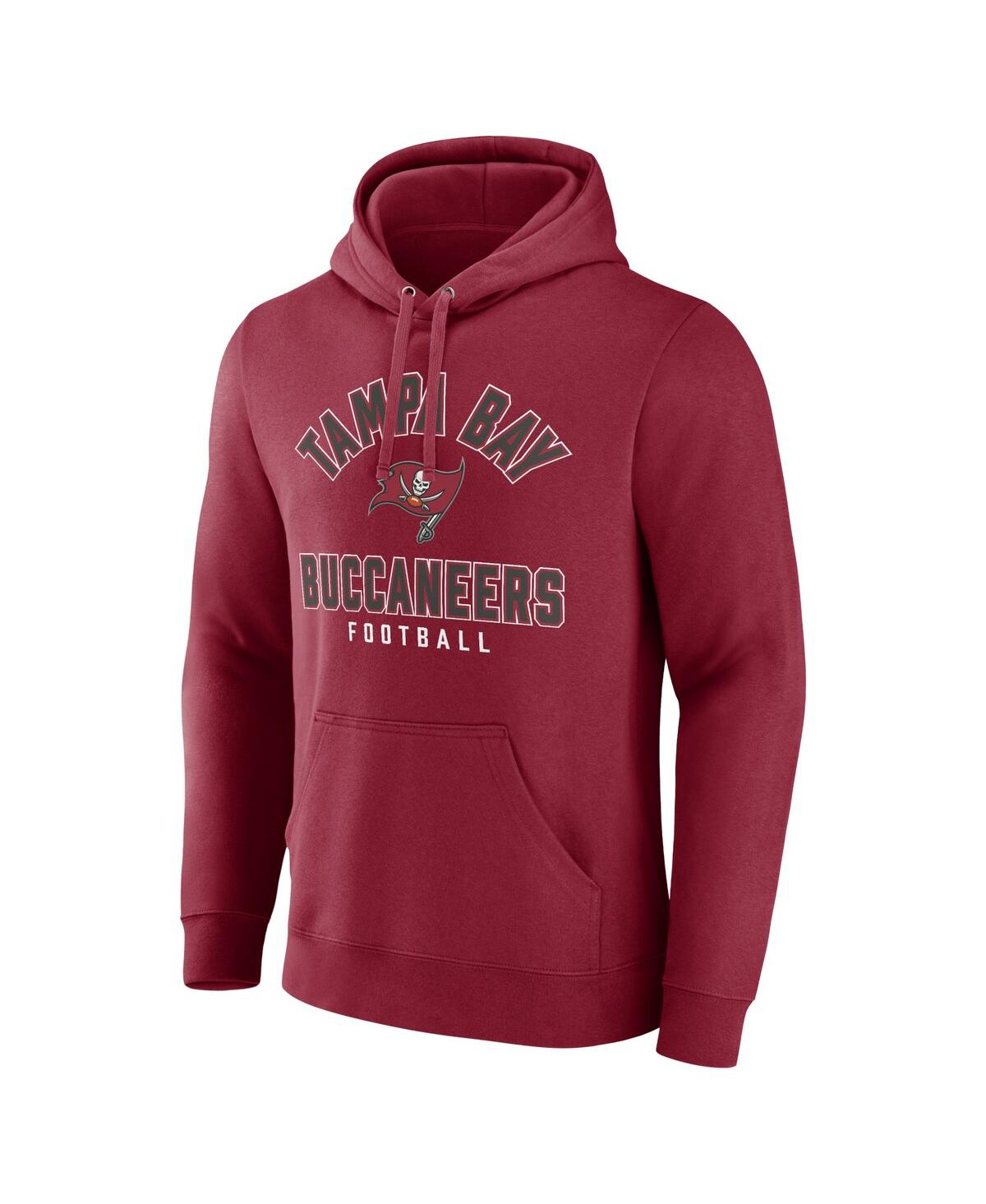 Men's FanaticsTampa Bay Buccaneers Between the Pylons Pullover Hoodie - Red