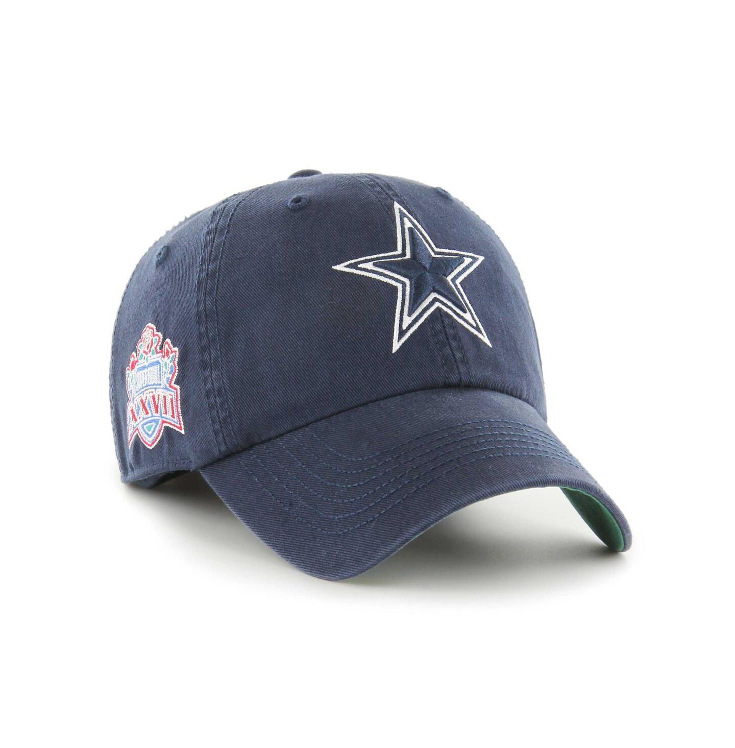 Мужская кепка '47 Brand Navy Dallas Cowboys Sure Shot Franchise Fitted Hat — фото 1