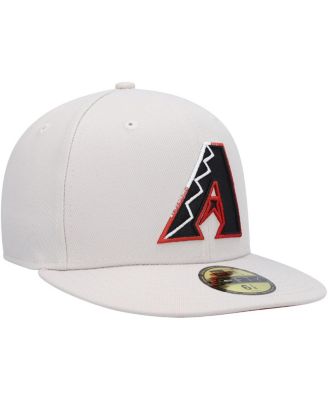 Men's Khaki Arizona Diamondbacks Stone Dim Undervisor 59FIFTY Fitted Hat