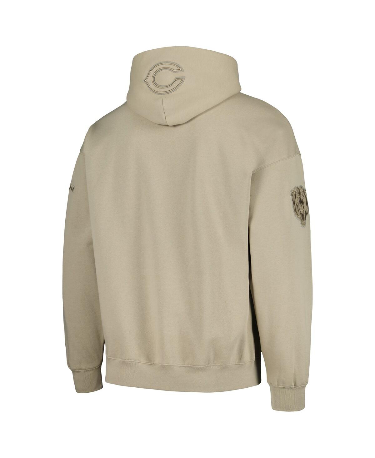 Men's Pro Standard Justin FieldsChicago Bears Player Name and Number Pullover Hoodie - Tan
