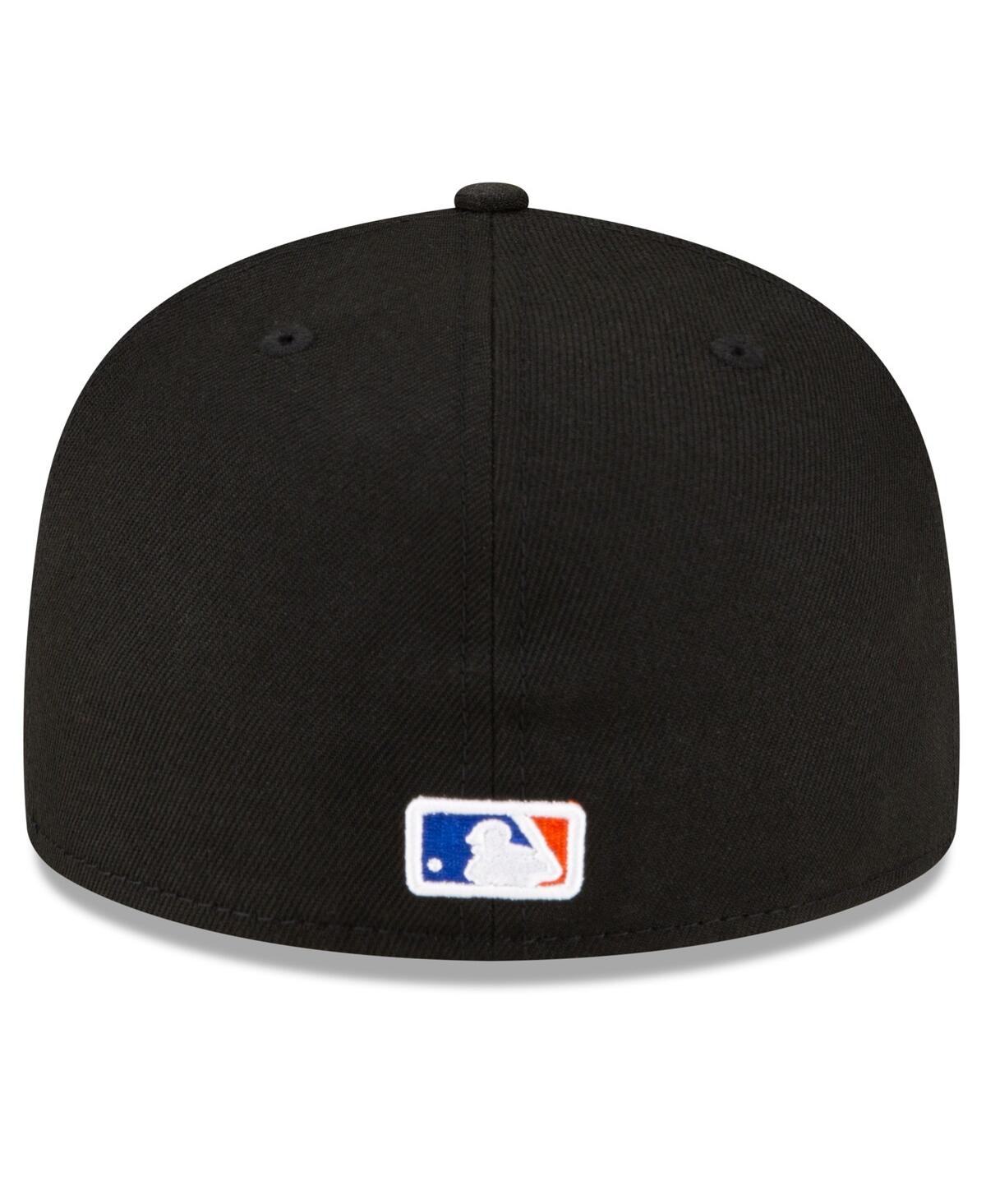 Men's New EraNew York Mets Authentic Collection Alternate On-Field 59FIFTY Fitted Hat - Black