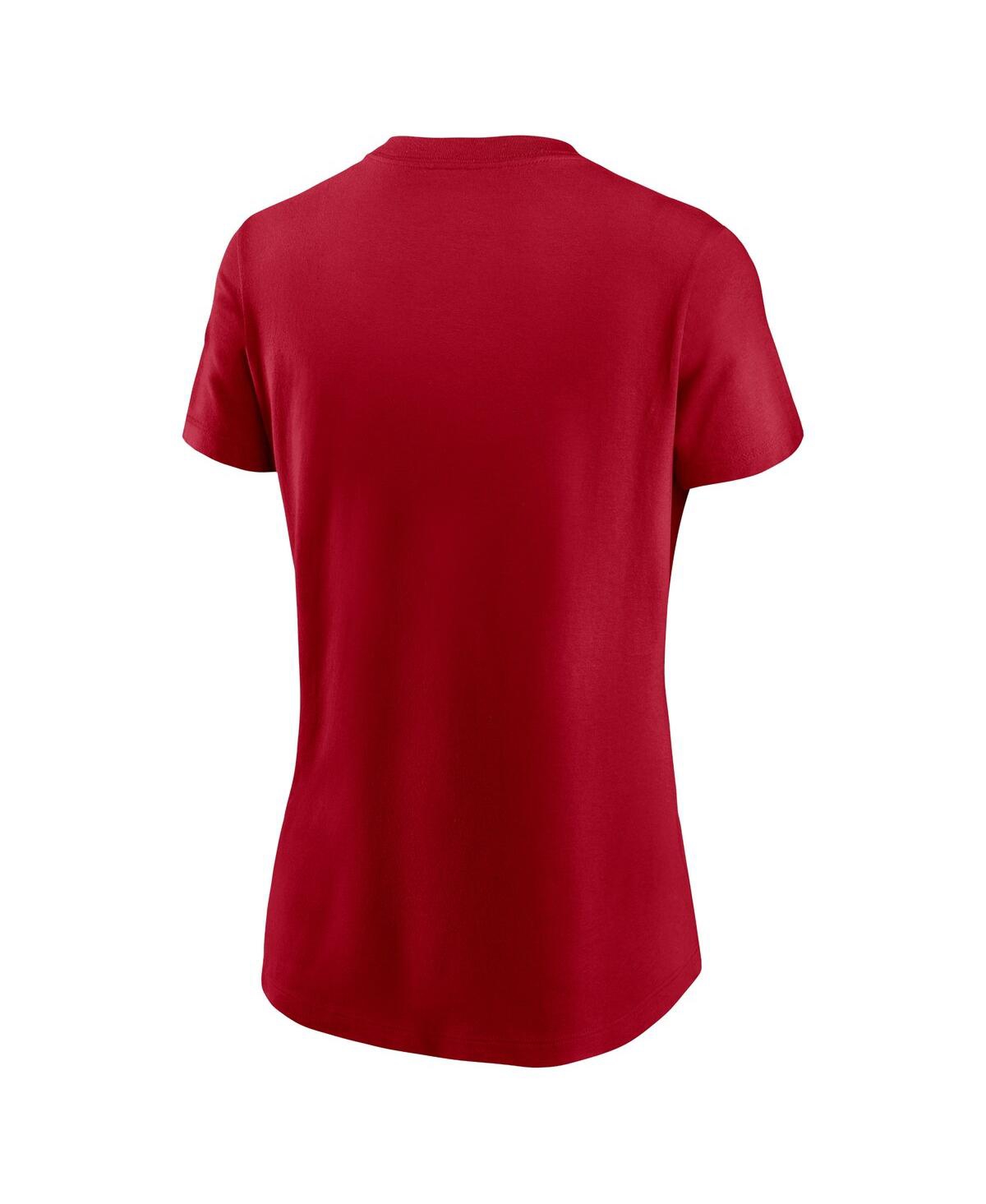 Women's NikeSan Francisco 49ers 2023 Nfc West Division Champions Locker Room Trophy Collection T-shirt - Scarlet